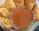 A picture of step 3 of મેગી સમોસા.