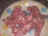 Costillas de cerdo con verduras