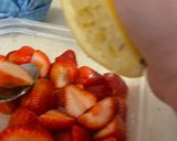 A picture of step 9 of Mini Cheese Cakes with Strawberry & Lemon Topping 🍓.