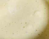 A picture of step 3 of Souffle egg pancakes.