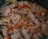 Foto del paso 4 de la receta: Hígado a la cebolla con arroz