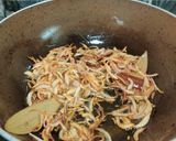 A picture of step 4 of NEI CHORU (ghee rice...a one pot kerala rice dish).