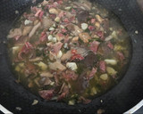 Foto del paso 3 de la receta: Salmón con setas 🍄 y jamón