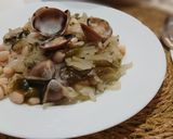 Foto del paso 5 de la receta: Sopa fría de Alubias blancas con Acelga y Almejas