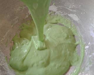 Cendol sagu warna - Step 2