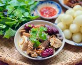 Hình bước làm 4 của món Canh Sườn Hầm Nấm Bổ Dưỡng