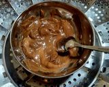 عکس مرحله 2 از دستور گلدان شکلاتی اناری (شب یلدا)🪴