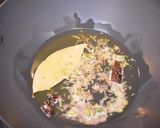 A picture of step 1 of Semiya Biryani.