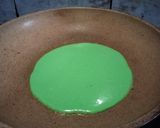 Foto langkah ke 6 dari resep Martabak lenggang pandan keju khas Palembang.
