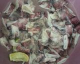 Foto langkah ke 1 dari resep Tumis cumi pete.