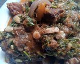 A picture of step 5 of Classic miyan tawshe.