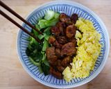 Foto langkah ke 12 dari resep Teriyaki donburi. Homemade saus teriyaki hanya 2 bahan.