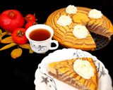 عکس مرحله 2 از دستور کیک زبرا