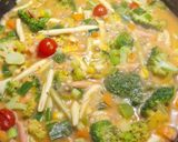 Krémes, zöldséges fusilli (vegán) recept fázis 3 fotója