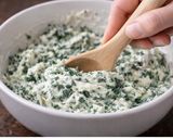 A picture of step 3 of Hot Spinach Dip.