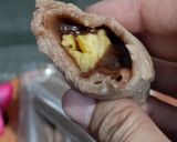 Foto langkah ke 4 dari resep Dadar Gulung Pisang Cokelat.