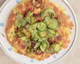 Foto del passaggio 3 della ricetta Rotolo di frittata con zucchine e camoscio d'Oro