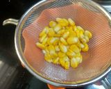 A picture of step 13 of Palak kachori with corn- paneer stuffing.
