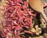 Une image de l'étape 2 de Courge spaghetti à la carbonara.