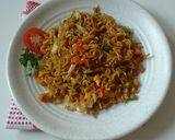 Foto langkah ke 9 dari resep #indomie Tumis Sayur.