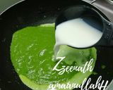 A picture of step 3 of Spinach and Cheese Soup.