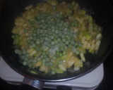 Foto del paso 2 de la receta: Calabacines con guisantes