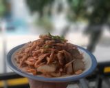 Hình bước làm 2 của món Tép rang thịt ba rọi