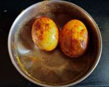 A picture of step 3 of Kolkata Style Mutton Biryani.