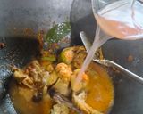 Foto langkah ke 5 dari resep Gulai sayap ayam dan jamur.