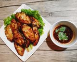 รูปขั้นตอนการทำที่ 3 ของ ปีกไก่บาร์บีคิว จิ้มแจ่ว