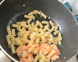 檸檬鮮蝦義大利麵的食譜步驟4照片