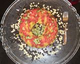 A picture of step 7 of Semolina Beetroot steamed cake.