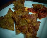 Foto del paso 7 de la receta: Nachos Hechos en casa con harina de Pechuga de Pollo...!