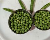 चटपटीत हिरवे मटार उसळ रेसपी (hirve matar usal recipe in marathi) रेसिपी स्टेप 1 फोटो