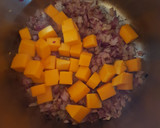 Foto del paso 4 de la receta: Potaje de azukis, calabaza y espinacas (olla rápida) 🌿