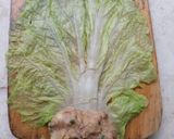 Foto langkah ke 3 dari resep Sawi gulung kukus.