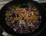 Foto del paso 5 de la receta: Rigatonni en salsa evaporada