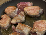 Solomillo en salsa al whisky