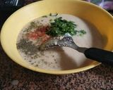 A picture of step 1 of Stuff bread cheela.