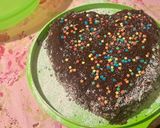 Foto del passaggio 5 della ricetta Cuore morbido con glassa fondente 🤎🍩🍫
