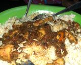 A picture of step 4 of White rice with chicken breast stew.