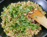 A picture of step 5 of Peas Pulao.