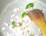 A picture of step 4 of Oats upma.