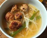 Meat dumpling pho with great aroma of lemongrass recipe step 6 photo