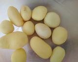 A picture of step 1 of Mexican Potato.