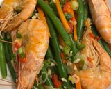 Foto langkah ke 6 dari resep Green Beans & Prawns 🦐 Stir Fry/Oseng Udang Buncis.