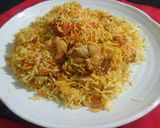 A picture of step 10 of Sindhi Chicken biryani.