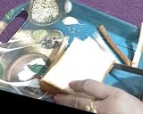 A picture of step 1 of Mayonnaise Veg Sandwich.