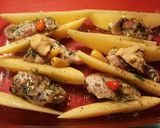 Foto del paso 5 de la receta Alitas de pollo, con gajos y patatas al horno, en salsa de mostaza