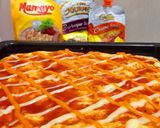 Foto langkah ke 4 dari resep Pizza Barbeque Cheese Mayo.